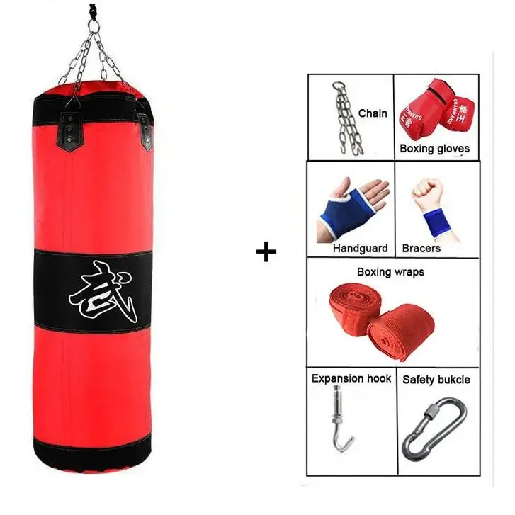 Boxing Punching Bag Muay Thai Gym Bag Training Weight Bags Filling