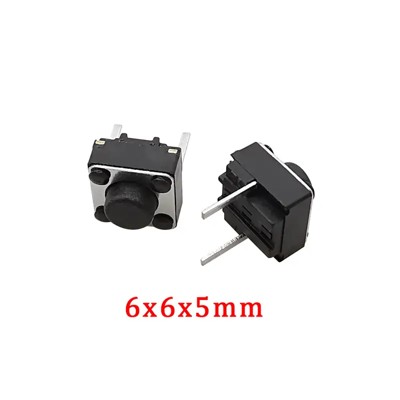 20/50/100Pcs Micro Tactile Switch Momentary Tact DIP Switch 2Pin 6 x 6mm Micro Touch Push Button Switch High 5mm 6mm 7mm 8mm 9mm - Image 8
