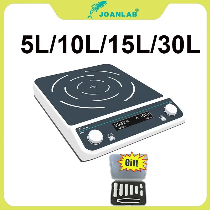 JOANLAB 5L 10L 15L 30L agitateur magnétique Multiple affichage numérique agitateur de laboratoire mélangeur magnétique c
