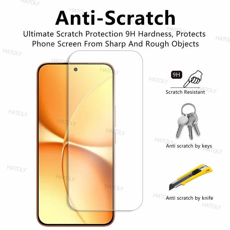 Ultra-Durable Tempered Glass Screen Protector – Full Glue, Non-Scratch Protection