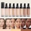 Face Foundation Cream Oil-Control Matte BBCream Waterproof Lasting Concealer Liquid Full Coverage Matte Base Professional Makeup 2