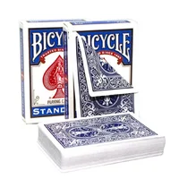 1PC Bicycle Double Back Red/Blue No Face Playing Cards Gaff Card Magic Close Up Magic Trick Special Prop for Magician Accessory 1