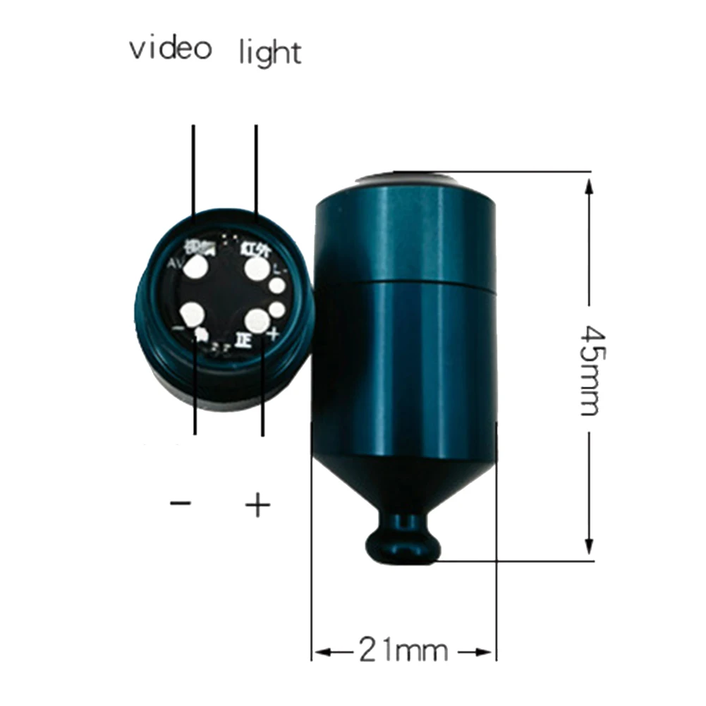 12-28V Underwater Fishing Vision Camera Waterproof Fish Finder Infrared Light Carp Fishing Tackle Accessories