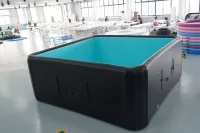 Piscine gonflable personnalisée 2*2*0.8m, PVC épaissi, directement de l'usine, pour enfants et adultes 2