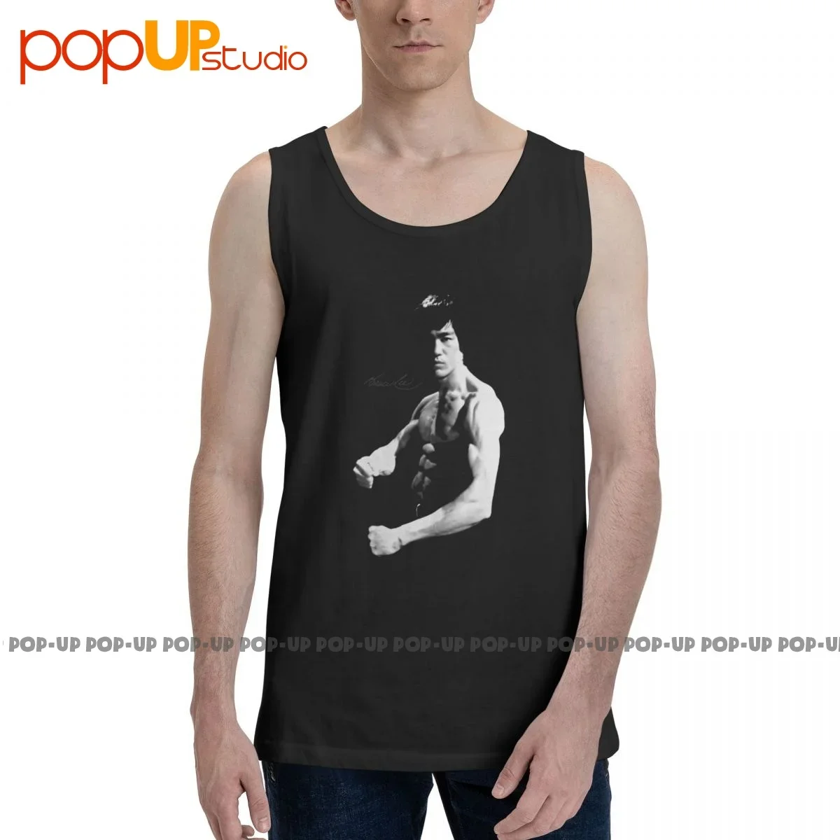 Bruce Lee Little Red Dragon Canotte Gilet Carino Unico Classico Best Seller Camicia Senza Maniche