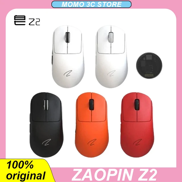 Zaopin z2 maus drahtlos bluetooth drei modus paw3395 hot swap 4k 