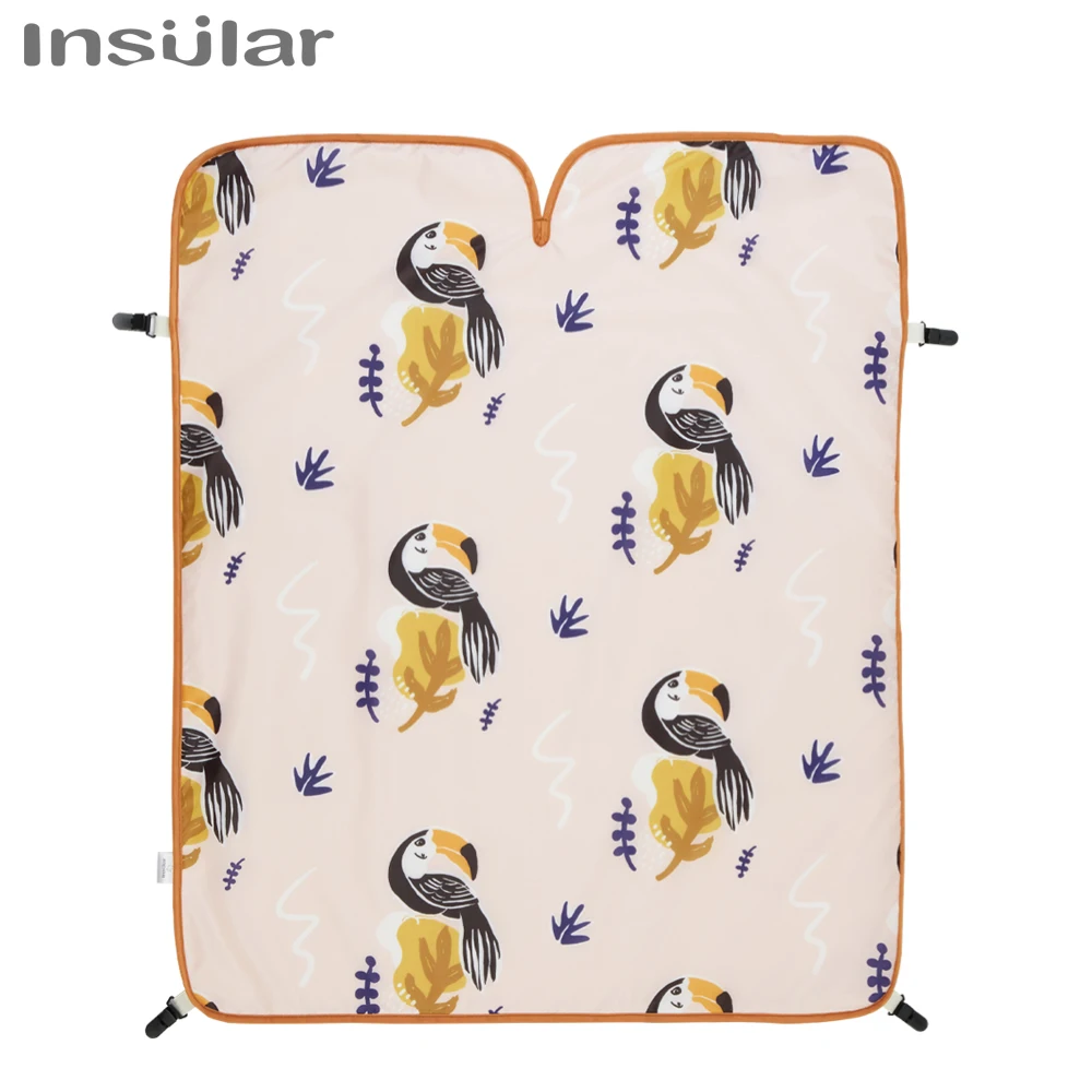 Winter Windproof Warm Baby Stroller Swaddles Waterproof Flannel Swaddle Knit Wraps Blanket Pram Pushchair Blankets 85*64cm 2