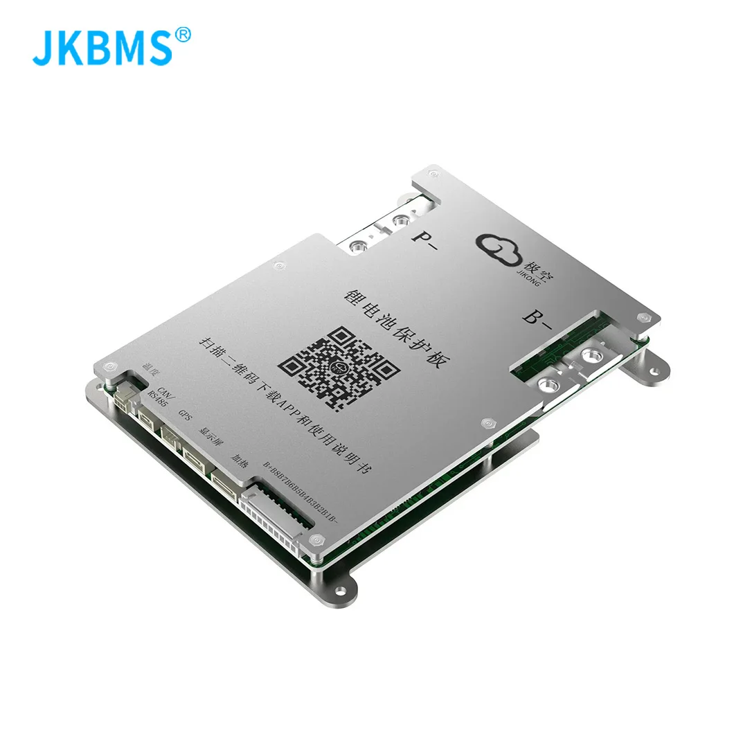 JKBMS B1A8S10P bms 4S 5S 6S 7S 8S 12V 24V BATTERY WITH 1A ACTIVE BALANCE  bms lifepo4