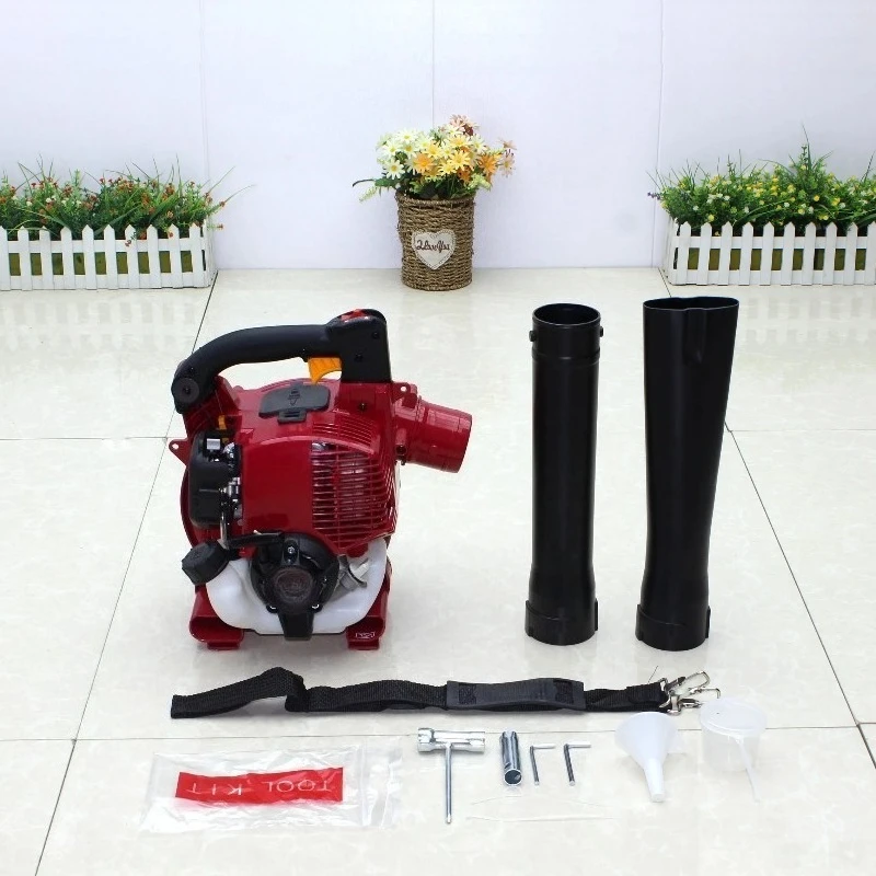 휴대용 송풍기 25CC 제설기 정원 도구, GX25T 4행정 가스 송풍기 무선 0.75KW