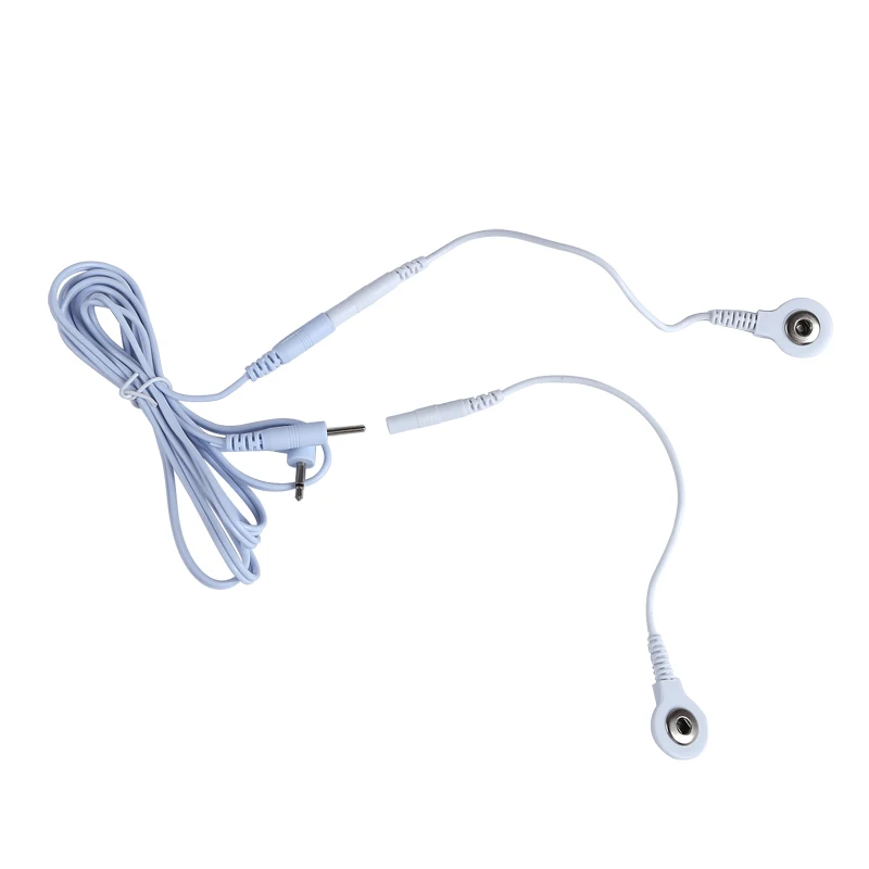 Standard Electrode Lead Wires Cables Massage Relaxation Electrode Lead Electric Shock Wires Cable For Tens/Ems massager Therapy 2