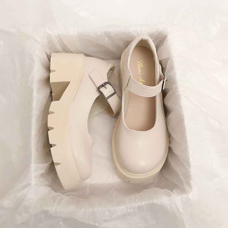 

Белые кроссовки, повседневные женские рандомные оксфорды, осенние кроссовки, лоферы на платформе с мехом на каблуке, Кожаные криперы для осени и лета