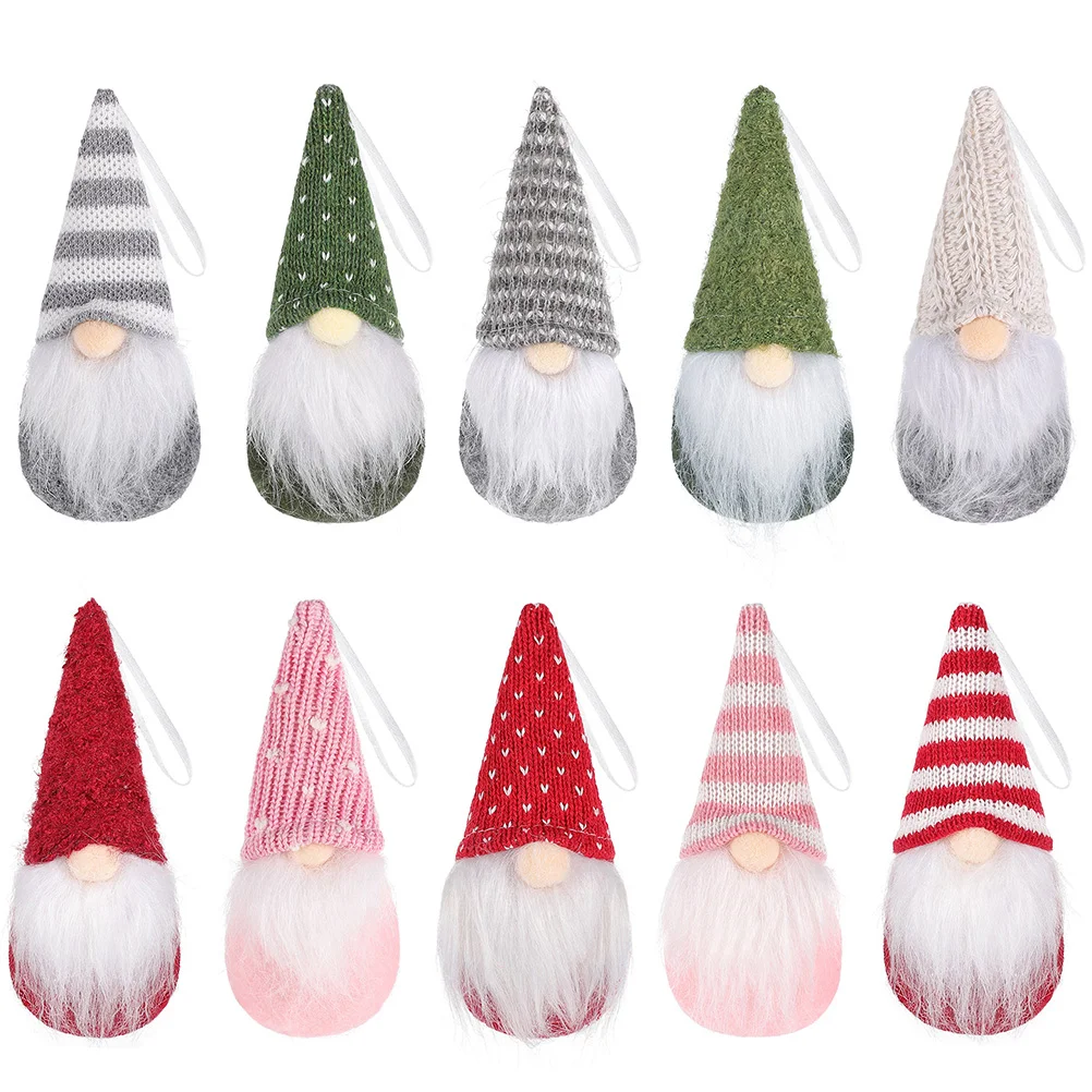 

Christmas Knitted Pendant Gnomes Ornaments Tree Trees Clearance Plush Baby