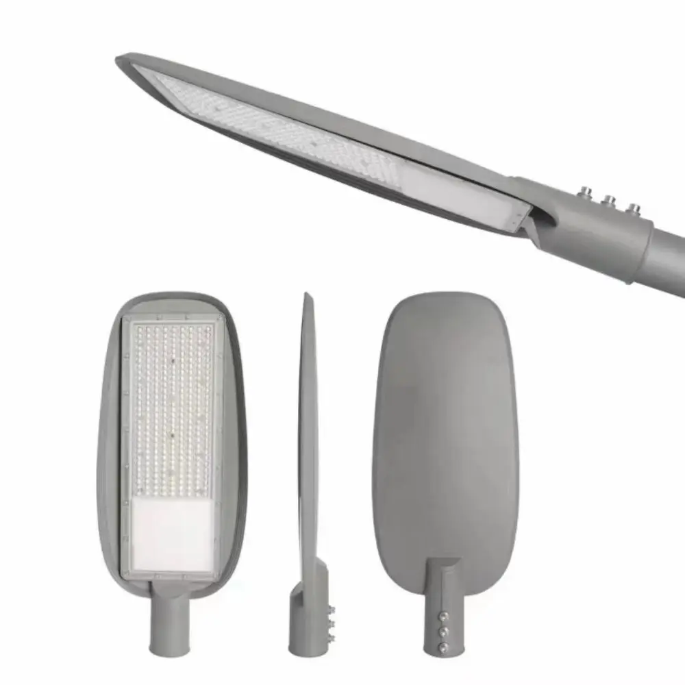 IP67 방수 LED 야외 가로등 조절 가능한 램프 암 고휘도 LED 가로등 이중 암 램프 헤드