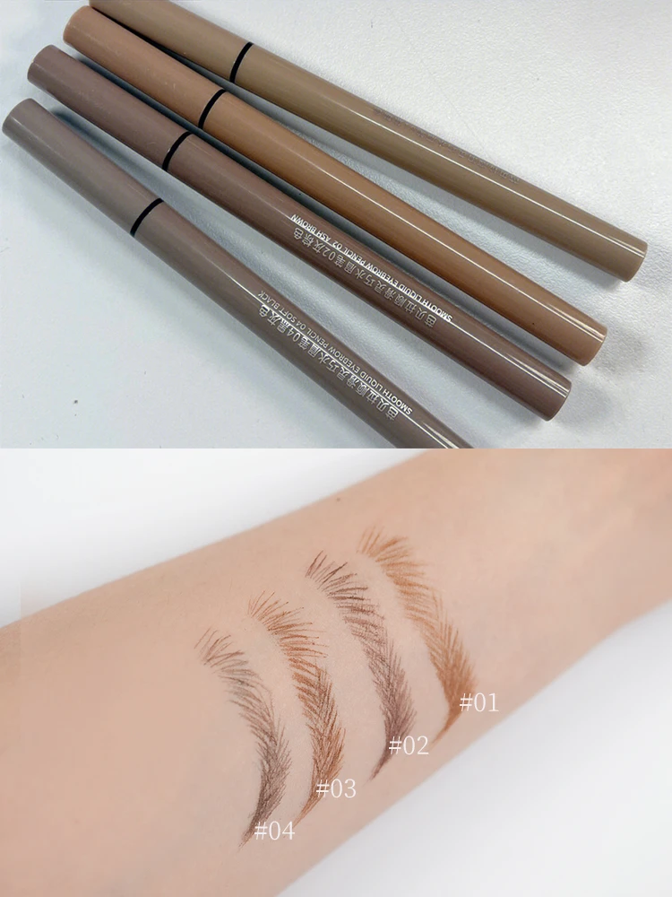 

Карандаш для бровей с защитой от пота, бальзам для бровей, натуральная жидкая подводка для глаз