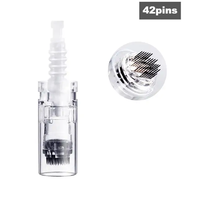 50Pcs Dr Pen N2/MYM/M5/M7 Needle Cartridge For Dr Pen Machine Replace 9pin/12Pin/36Pin/Round Nano microneedling