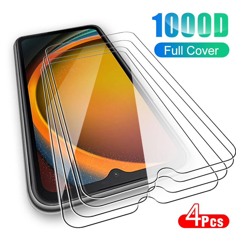 

4pcs protective glass For Samsung Galaxy Xcover7 samsun X cover 7 screen protector sansung xcover 7 6.6 inches HD Tempered Glass