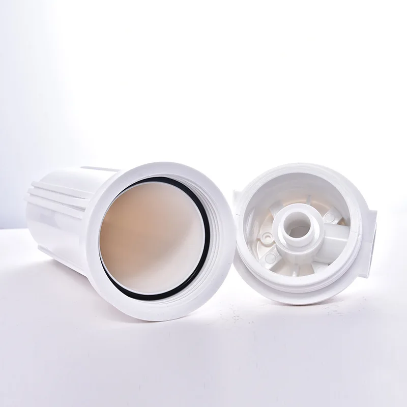 10inch White Filter Bottle 1/2"3/4" Copper Thread Pipeline Single Stage Water Purifier Household Water Purifier Prefiltering