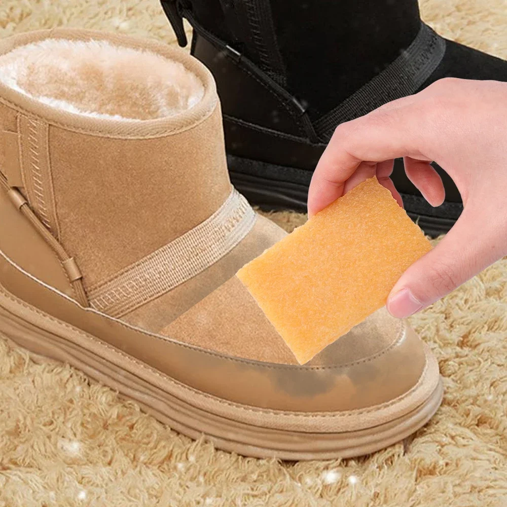 Gummi-Radiergummi, Schuhe, Reinigungstücher, Wildleder, Schaffell, mattes Leder, Reinigung, Zuhause, Lederbekleidung, professionelle Dekontamination – Detail 7