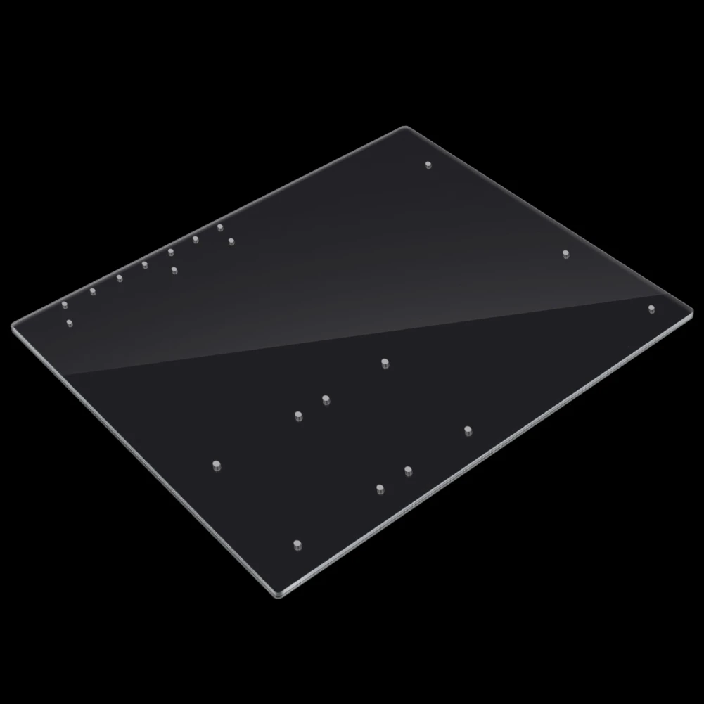 Computer Motherboard Base Stand Transparent Computer Bracket Acrylic Open Frame 4mm Thickness For ATX motherboard