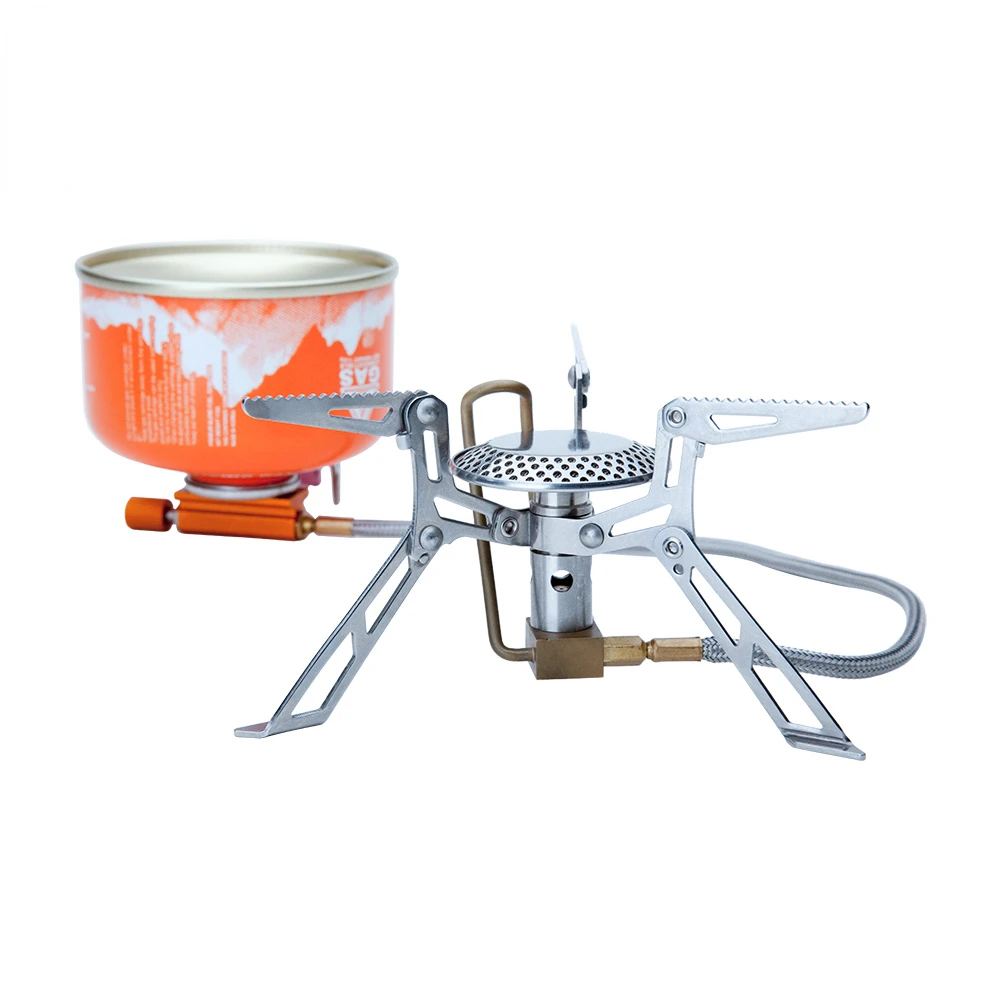 

Hiking Gas Stoves Outdoor Picnic Stove Fire Maple Ultralight Portable Stainless Steel Gas Furnace FMS-118 Camping Gas Burners