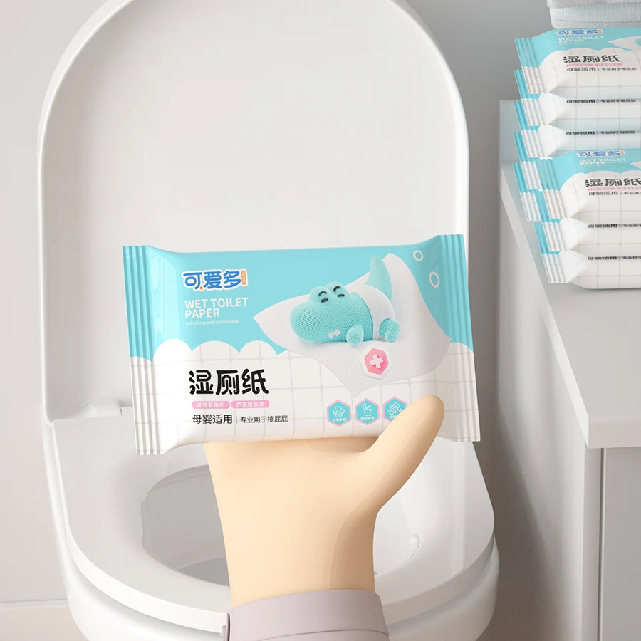 Flushable Wet Toilet Wipes 10pcs/pack