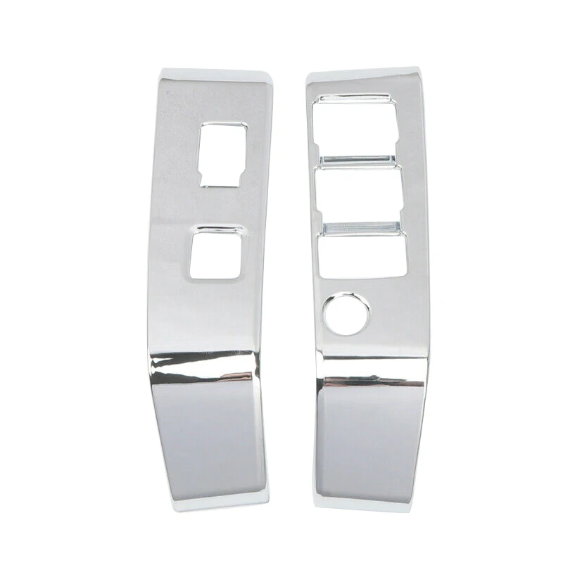 

2 шт., хромированные накладки на передние двери для Toyota Tacoma