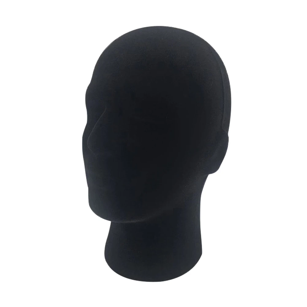Cabeça de manequim de espuma para exibição, modelo de cabeça masculino e feminino, chapéu, peruca, óculos, suporte, barbeiro, vestiário, layout prop