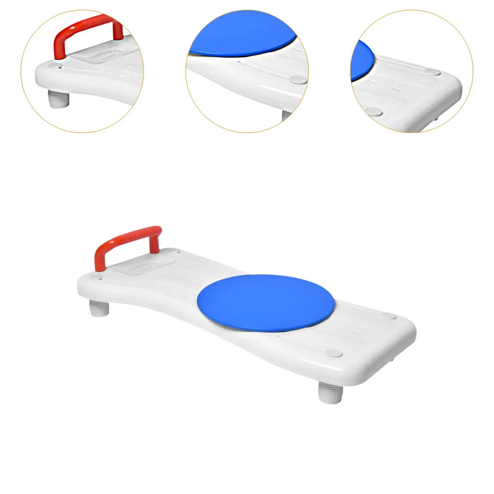 Suspended Bath Seat Bathtub Seat Panel Easy Installation Shower Accessories
