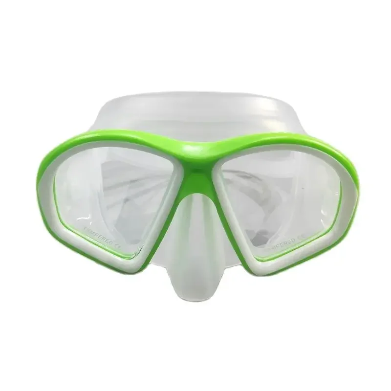 QYQ Children's diving mask swimming goggles toughened glass leakproof