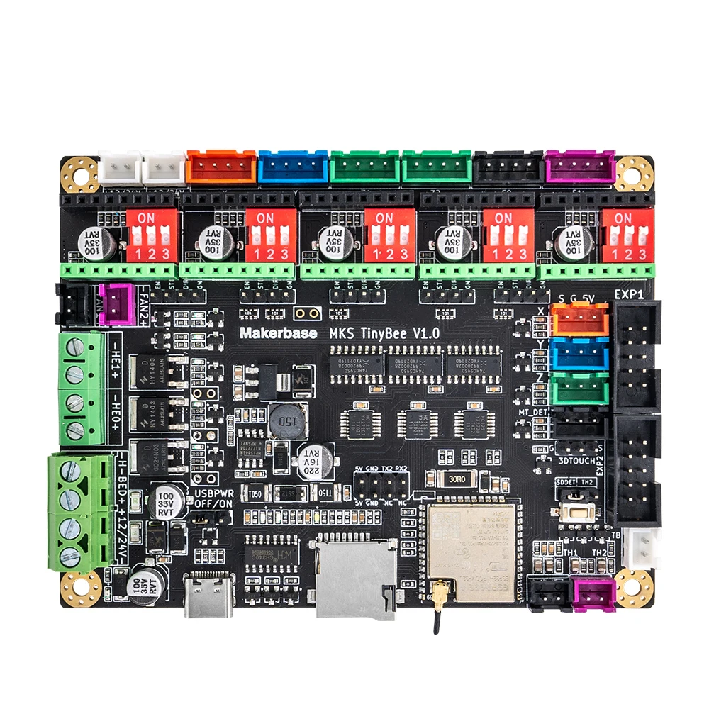 Makerbase Mks Tinybee Placa-mãe 32bit Impressora 3d Placa de Controle Esp32 Mcu Peças da Impressora 3d Caber 3d Toque Wi-fi Web Controle - Imagem 6