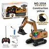 Children'S Large Alloy Remote Control Excavator 11 Channel Crawler Excavator Boy'S Engineering Remote Control Car Toy 6