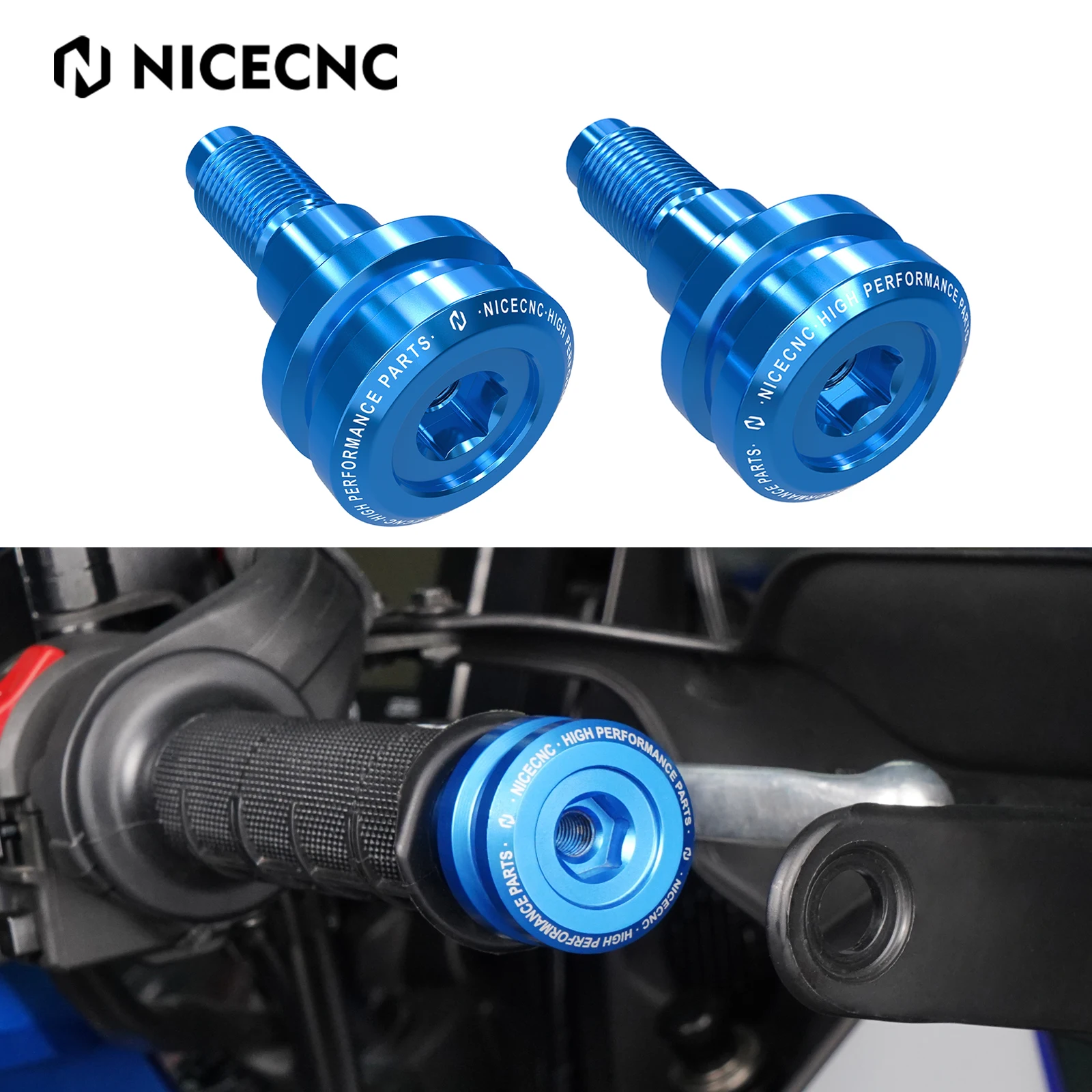 

For Yamaha 2019-2024 Tenere 700 XTZ 700 Motorcycle Handlebar Grip End Plug Cap Tenere 700 World Raid Super Tenere XTZ1200 ES 14-
