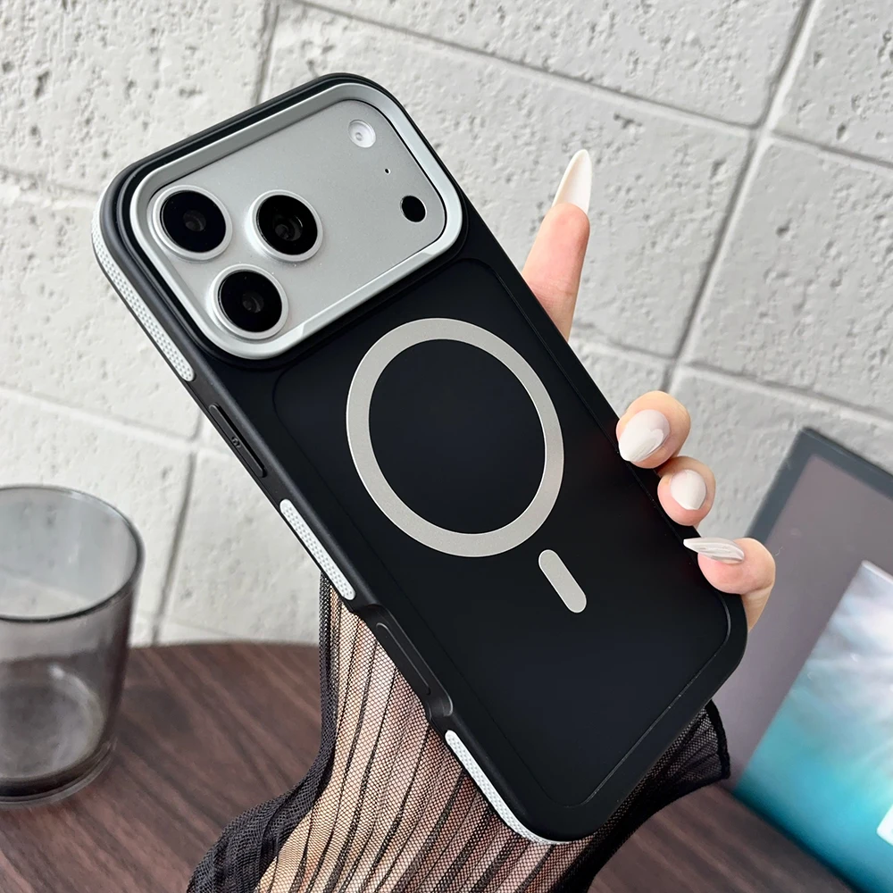 Magnetic Heavy Duty Armor Shockproof Case Cover Accessory