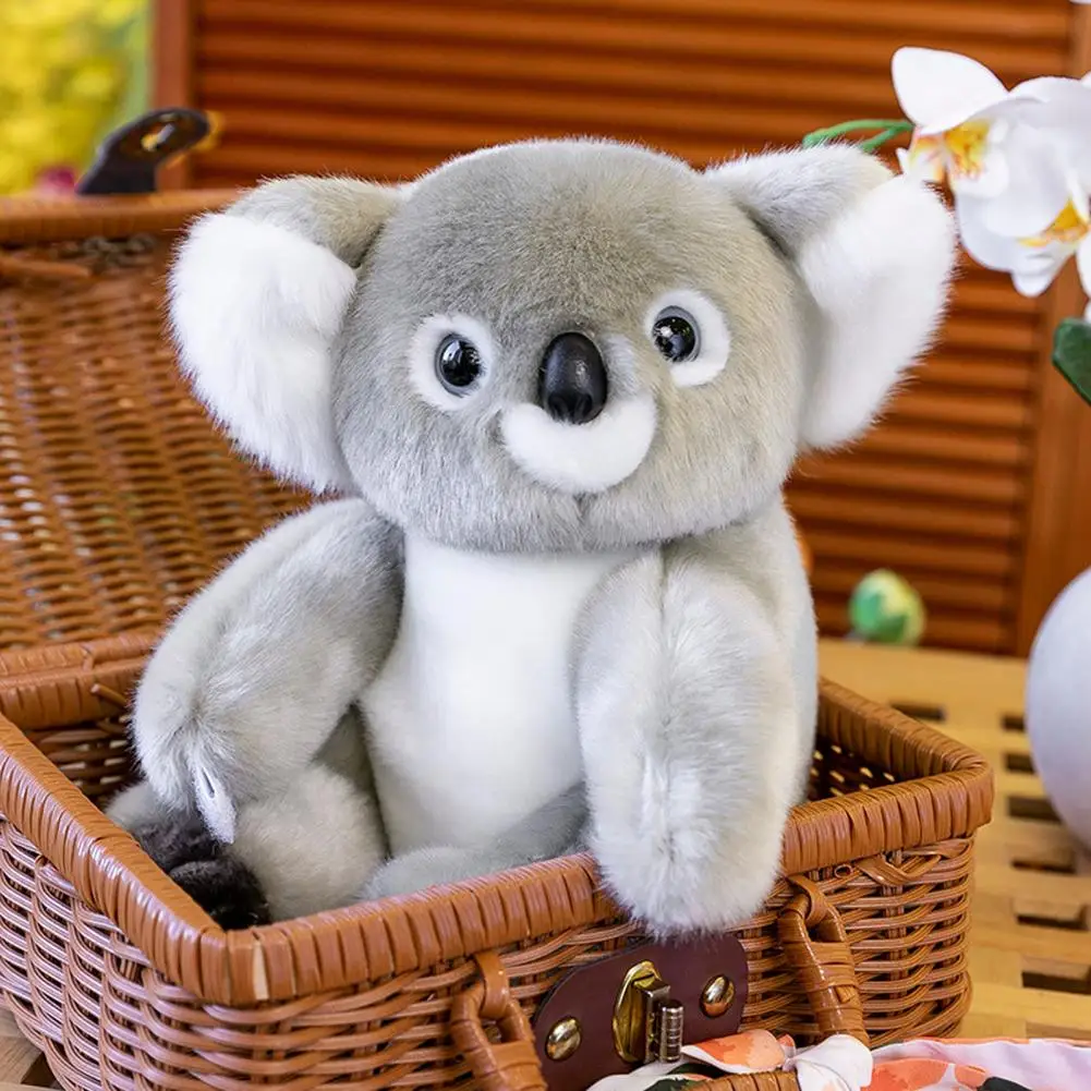코알라 봉제 인형 스트레스 해소 봉제 인형 현실적인 코알라 감정 치유 봉제 인형 스트레스 해소 및 감정 지원용