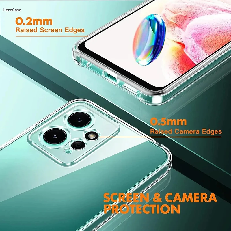 360 Full Body Double-Sided TPU Protective Case Replacement