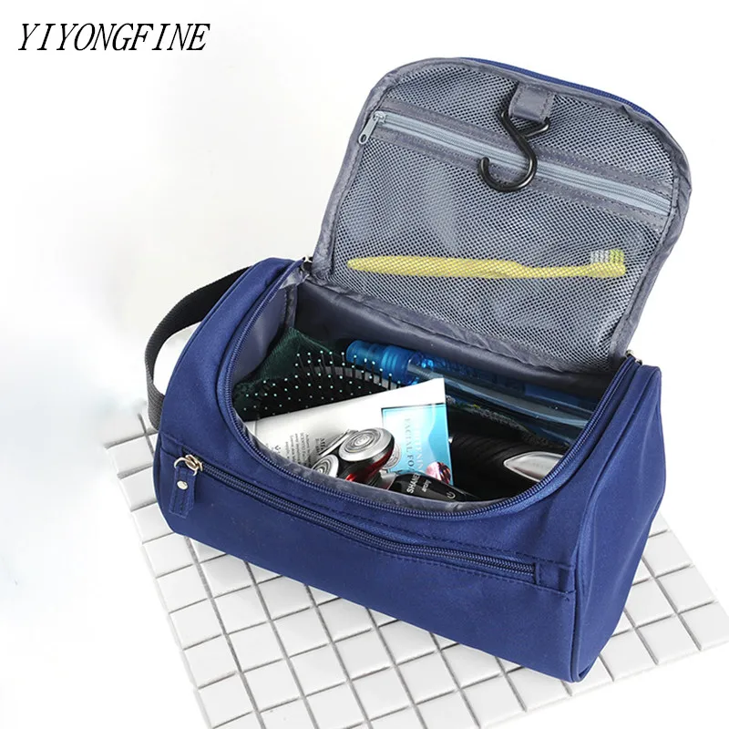 Men Travel Cosmetic Bag Waterproof Oxford Toiletries Storage Bag Travel Organizer Women Large Capacity Beauty Bath Wash