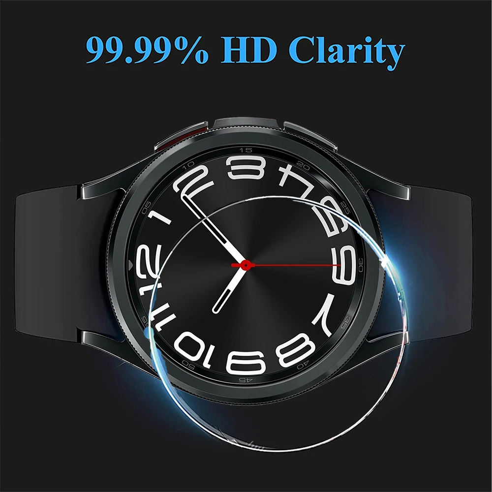 

Screen Protector Films for Samsung Galaxy Watch 4 5 6 40mm 44mm Classic 43mm 47mm Tempered Glass Anti-Scratch Anti-Fingerprint