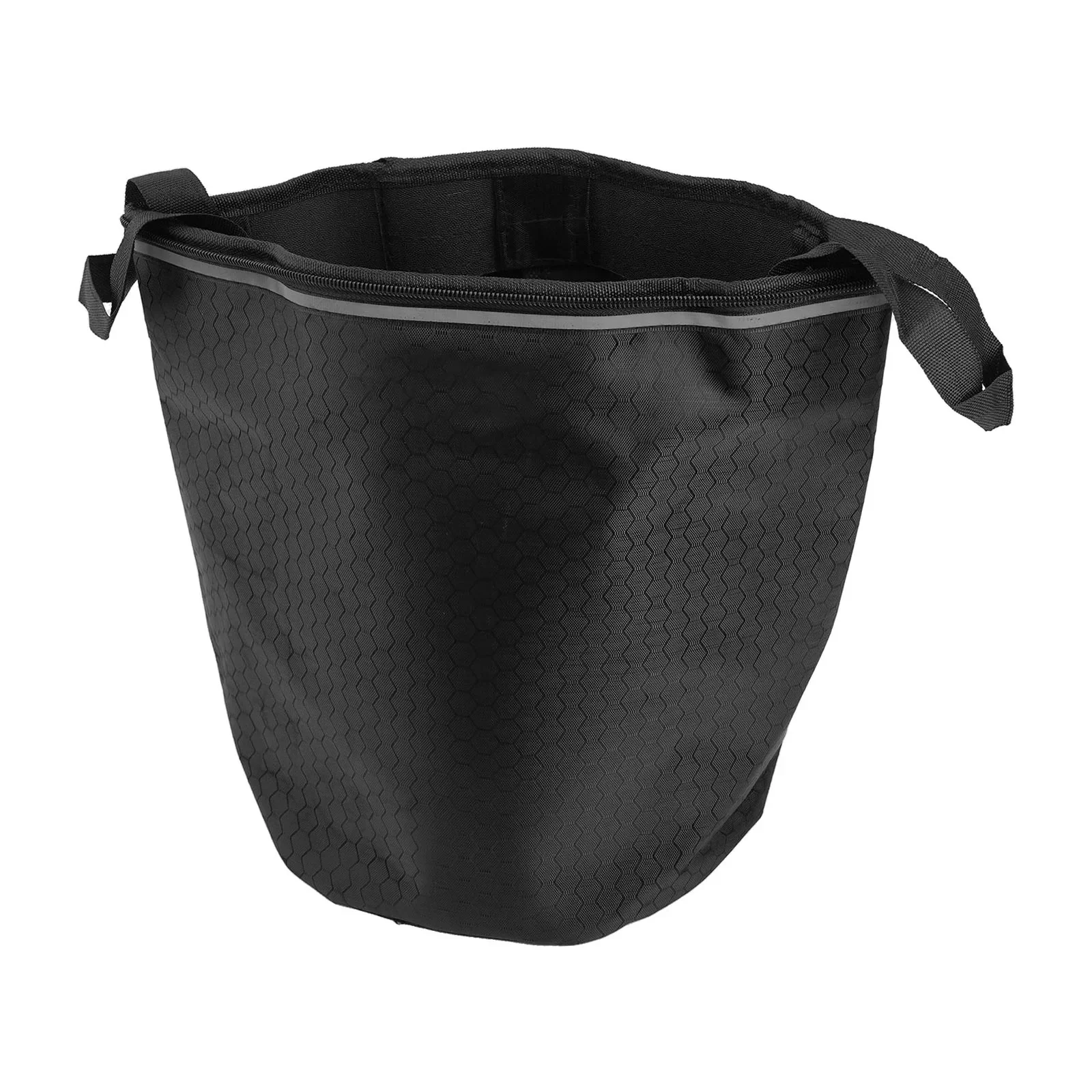 Large Capacity SCOOTER FRONT BASKET Portable Reflective Strips E-bikes Easy To Disassemble Easy To Fold New