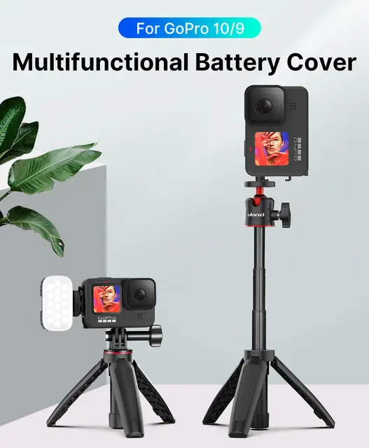 ゴープロ　HERO9 三脚、バッテリー付属 gopro hero9 ケース&三脚&バッテリー付き GoPro HERO 9 本体 +