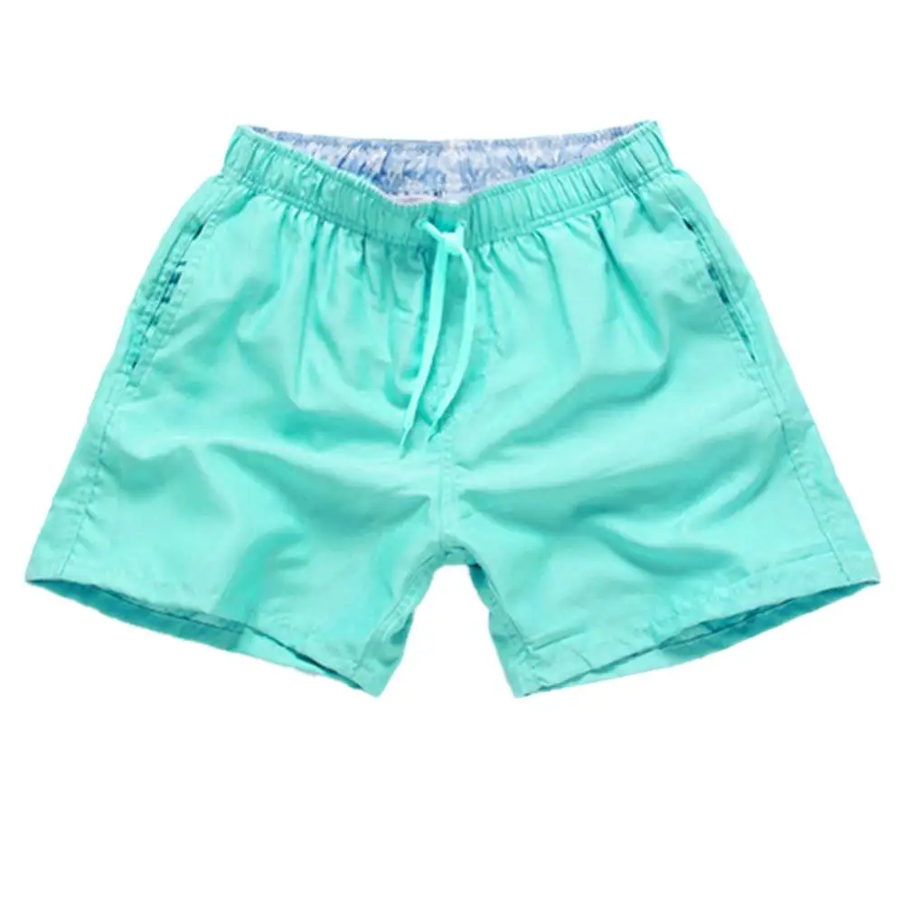 Swim Trunks Swim Shorts Men Swimming Trunk Casual Solid Color Men Drawstring Swimming Trunks Summer Beach Board Shorts Surfing Swim Trunks