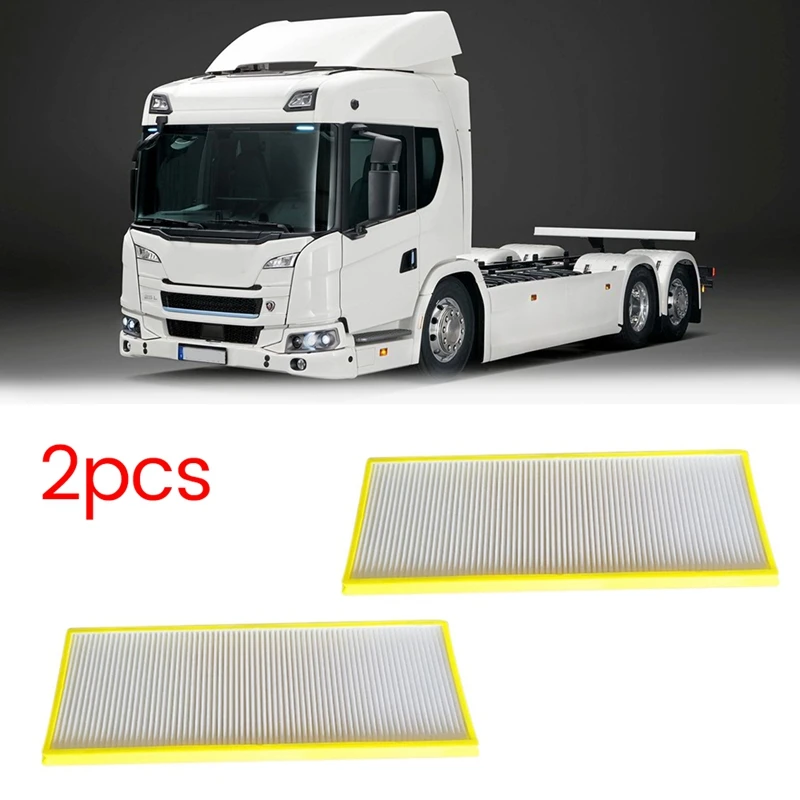 

2Pcs A/C Filter For Scania Trucks SCE 1913500 Interior Air Filter