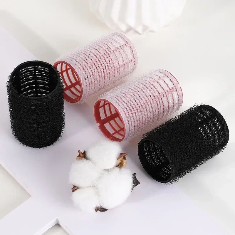 New 3PCS Self-Grip Hair Rollers Heatless Hair Curlers No Heat Bangs Volume Self-adhesive Hook Curlers DIY Styling ToolsPin