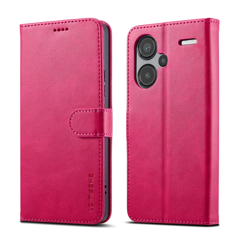 Luxury Flip Leather Wallet Case with Magnetic Card Holder
