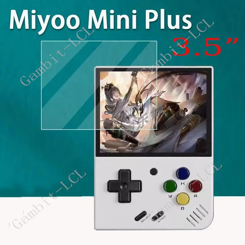 9H HD Original Tempered Glass For Miyoo Mini Plus 3.5