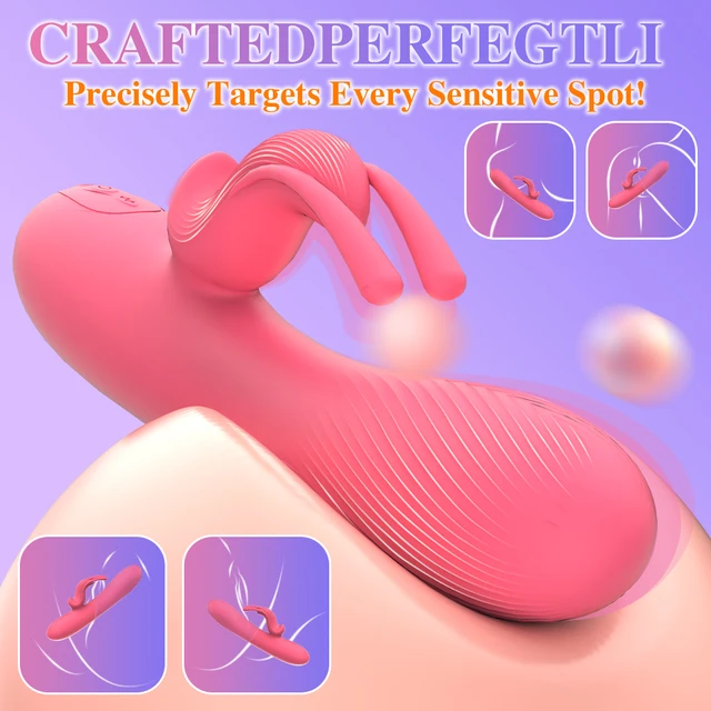 Kaninchen Vibrator für Frauen Klitoris Vibration Stimulator G-punkt Dildo Vagina Massage Erwachsene Erotik Produkt Sex Spielzeug für Frauen 1
