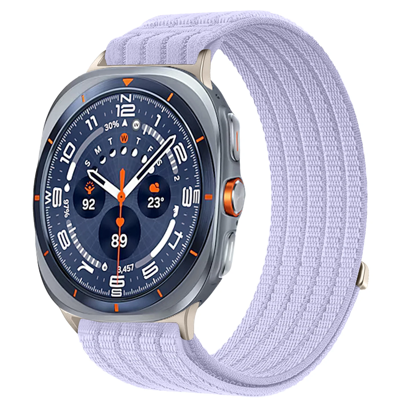 Nylon Loop Sport Band - Soft Adjustable Replacement Strap