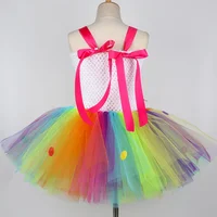 Costume de sucette arc-en-ciel pour filles, robe de princesse Tutu de fête d'anniversaire, robe de bal, vêtements de carnaval, de noël et d'halloween pour enfants 6