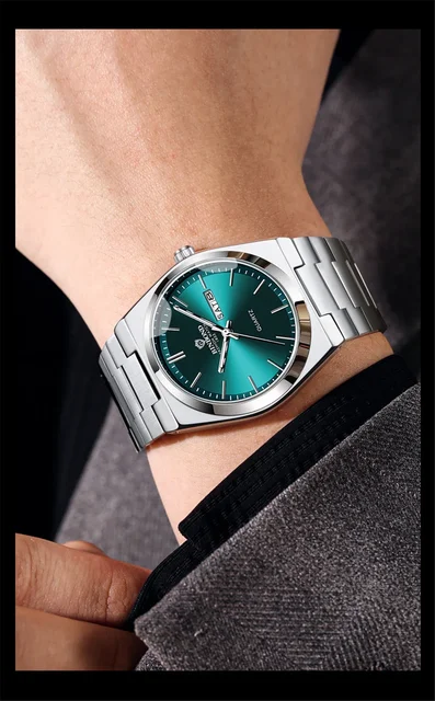 New Gifts Casual Business Top Blue Clock Men Luxury Watch Automatic Watches - Image 3