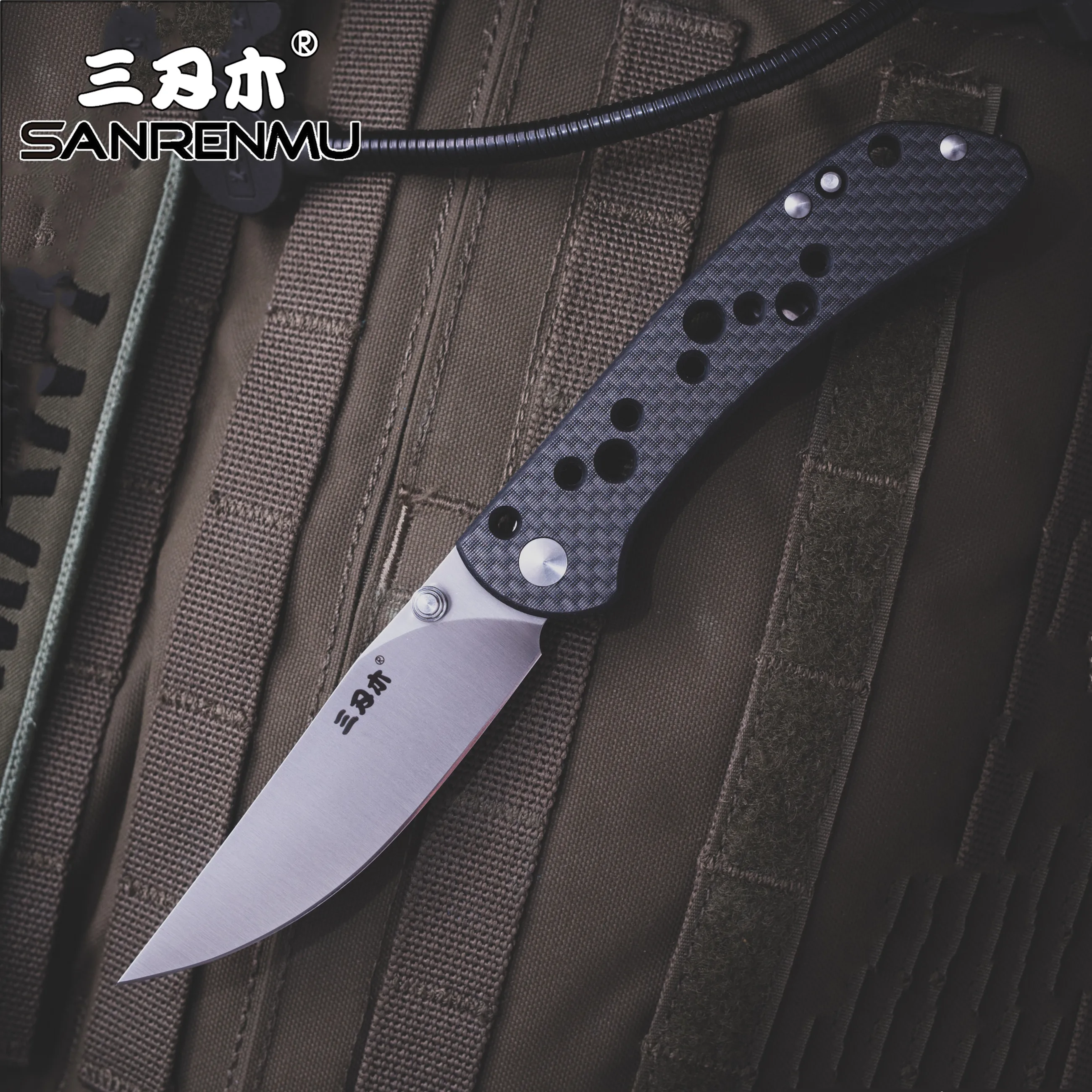 thumbnail interactive-video image 1 of SRM Folding Pocket Knife 9225-KB 1 of 14