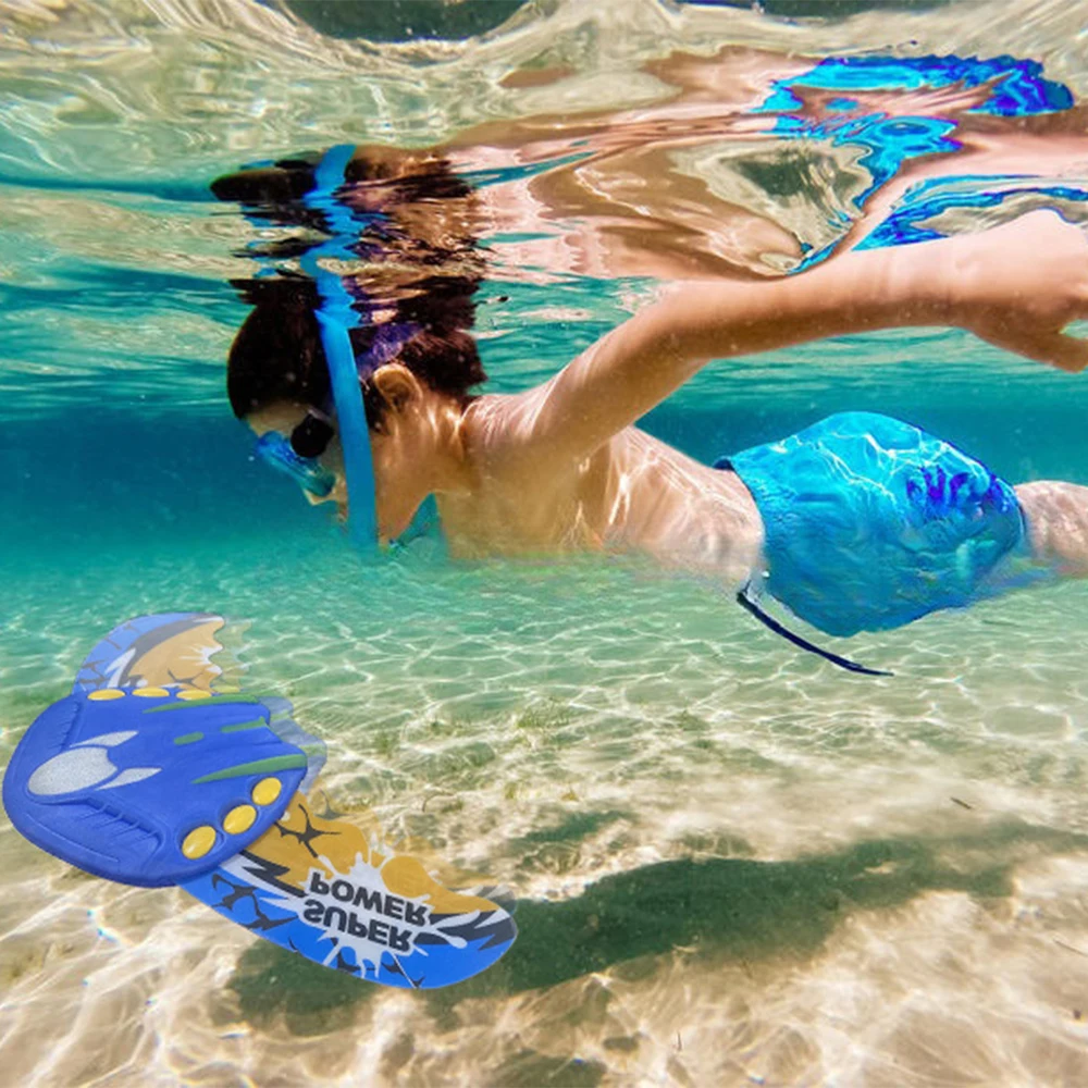 Underwater Glider Toy 24cm Water Power Fish Toys Press Forward Swim Training Diving Game Outdoor Fun Water Game Pool Diving Toys 2